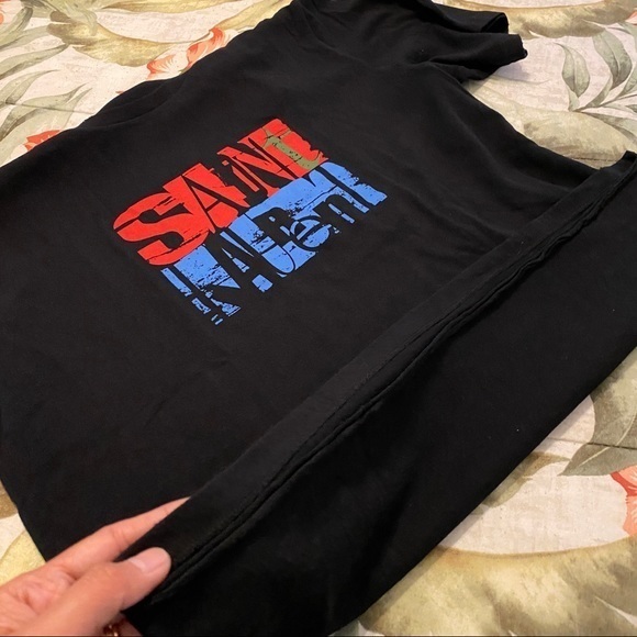 Saint Laurent Black T-Shirt Medium - Picture 6 of 9